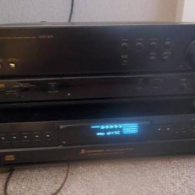 Pioneer Receiver & Sony CD Changer