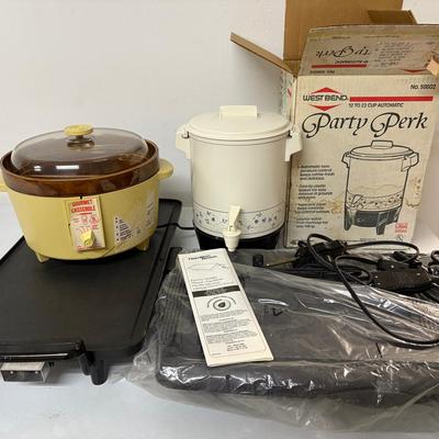 Kitchen Appliances, Griddles & Crockpot