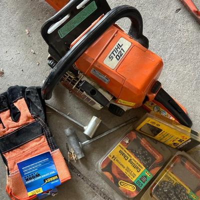 Stihl 021 Chainsaw & More!