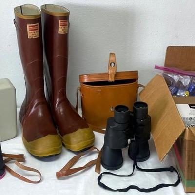 Boots, Binoculars & Batteries Of All Sizes! 