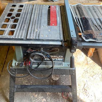 Delta 10” Bench Saw & More 