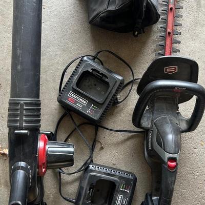 Craftsman Hedge Trimmer, Leaf Blower & More! 