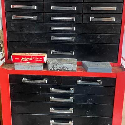 Montgomery Tool Box W/ Tools 