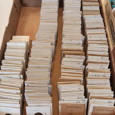 HUGE Wheat Penny Collections