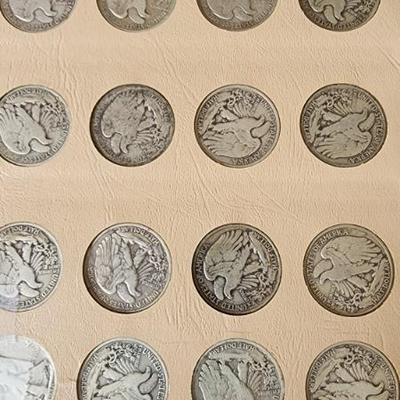Walking Liberty Full Half Dollar Collection Book