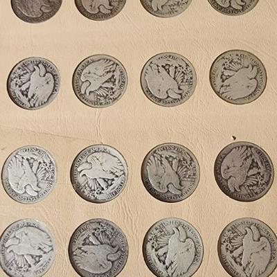 Walking Liberty Full Half Dollar Collection Book