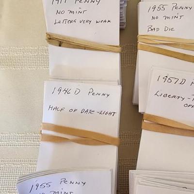 HUGE Wheat Penny Collections