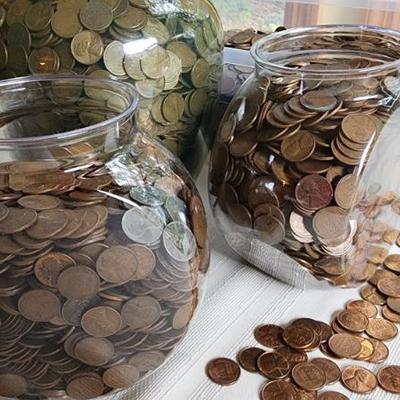 HUGE Wheat Penny Collections