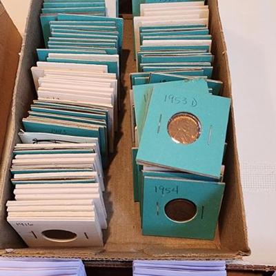 HUGE Wheat Penny Collections