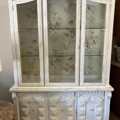 Cottage Style China Cabinet 