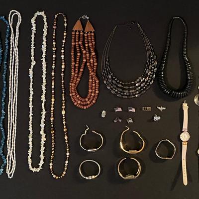 Costume Jewelry #3 (Some 925) and Watches