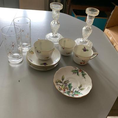 11 pc lot. Royal Albery bone china and more
