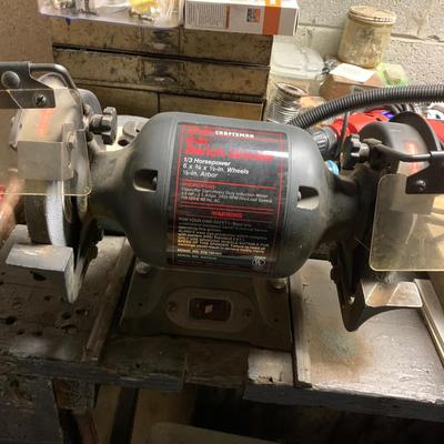 Bench grinder 6 in
