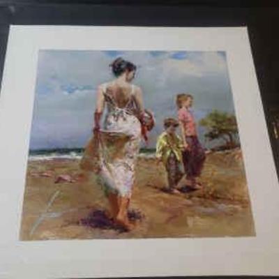 KFE059- Pino (1939-2010) "Mediterranean Breeze" Hand Signed Limited Edition 1/500 Art