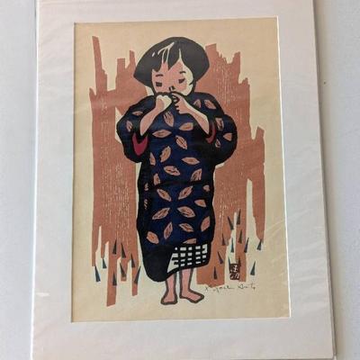KFE007 - Woodblock Print of Kiyoshi Saito