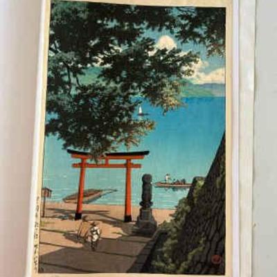 KFE039- Beautiful Wood Block Print By Kawase Hasui