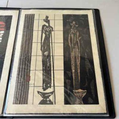 KFE052- Kiyoshi Saito Woodblock Print "Buddha Series" 
