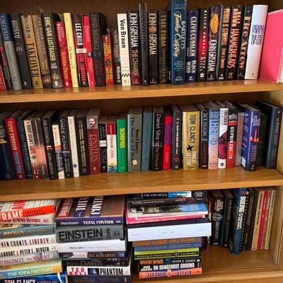 Literature on 3 Shelves with Assorted Reading Material - Mixed Genres