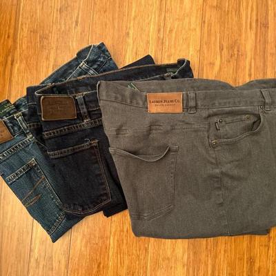 Ralph Lauren Women's Denim Jeans – Sizes 16W & 18W