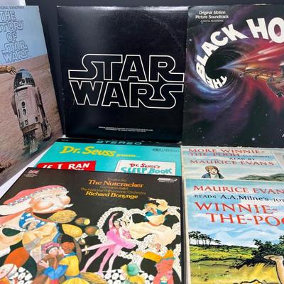 Vinyl Records - Star Wars, Black Hole, Nutcracker and MORE