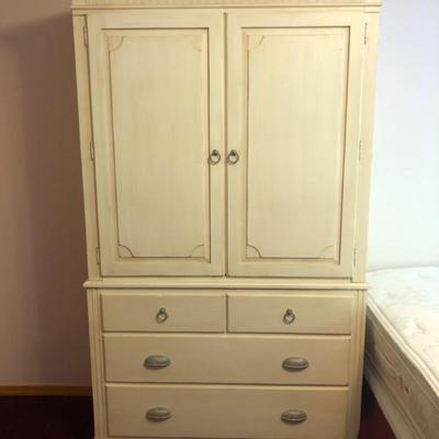 Ethan Allen Armoire Chest – Stately Classic for Bedroom Storage