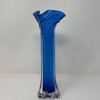 Branson Studio Art Glass Vase - Signed