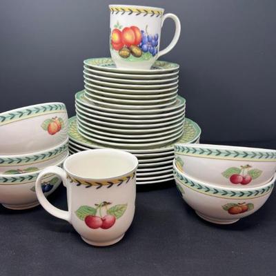 Villeroy & Boch French Garden Dishware – Mixed Pattern Collection