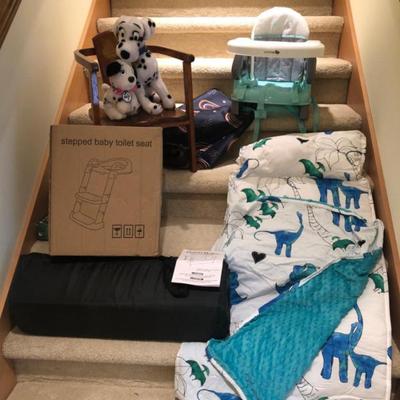Infant & Toddler Gear – Playpen, Sleeper Mat & Feeding Chair MORE