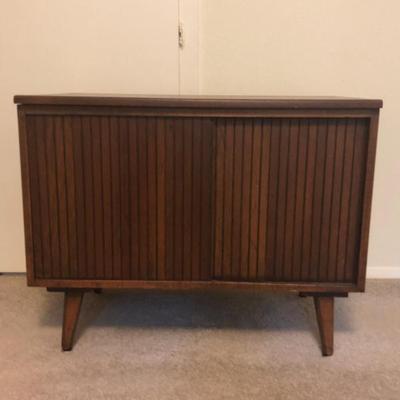MCM Style Media Storage Cabinet