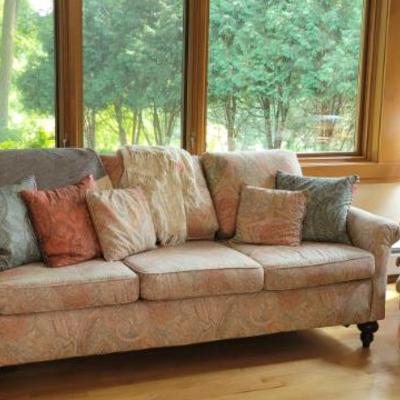 Sale Photo Thumbnail #32: Paisley Sleeper, Nice Round Side Table and Glider
