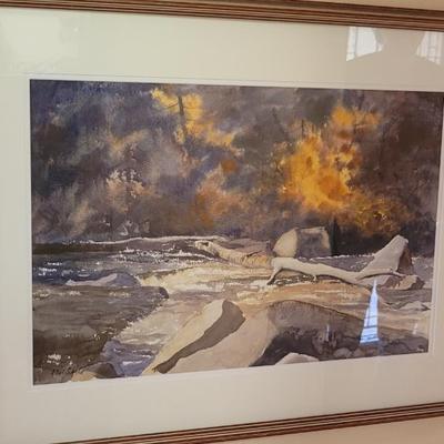 Sale Photo Thumbnail #51: Phil Sealy Watercolor