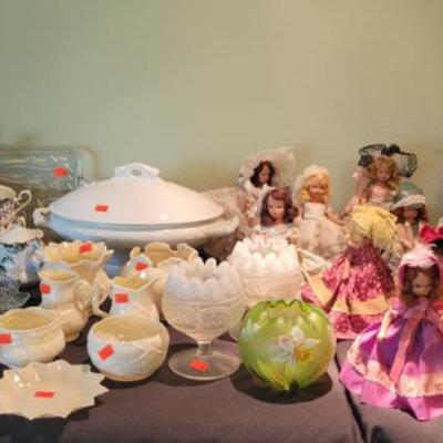 Sale Photo Thumbnail #74: Belleek and other Misc. pieces
