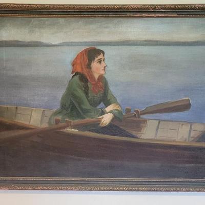 Sale Photo Thumbnail #84: Girl in Boat 