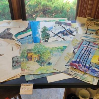 Sale Photo Thumbnail #116: Original pieces of Art