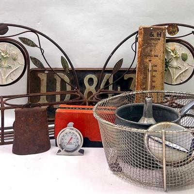 Vintage “Atlas Atomizer” & Household Items