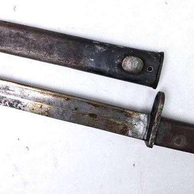 Bayonet With Serial# 74012