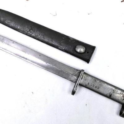 Bayonet With Serial# 83563