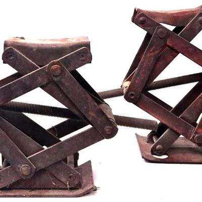 Vintage Scissor Jacks