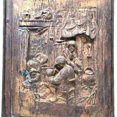 Relief Metal Decorative Wall Art