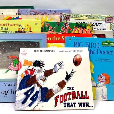 “Sesame Street,” “Scholastic,” & Other Children’s Books