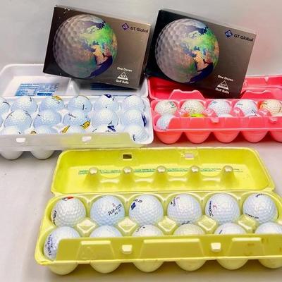 “GT Global” Titleist Collection & More Golf Balls