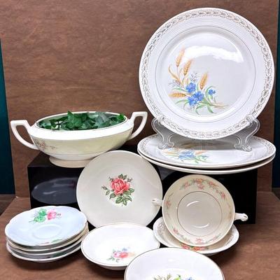 “Salem,” “Homer Laughlin,” And More Fine China 