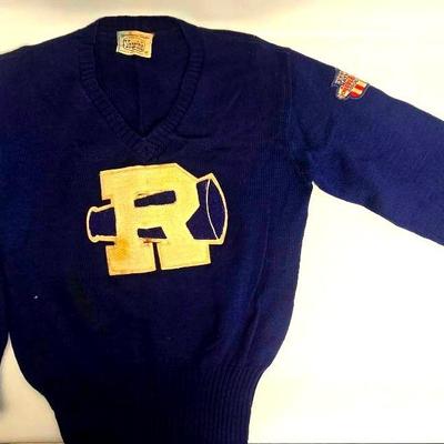 "Yearite" NCA Varsity Wool Sweater