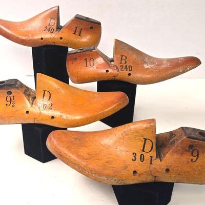 Vintage Wooden Shoe Forms