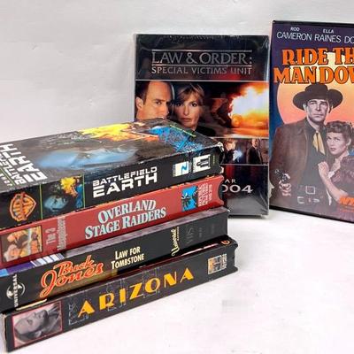 “Law & Order” DVD Pack & VHS Tapes