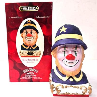 'Rare' Ezra Brooks Character Clown Decanter 