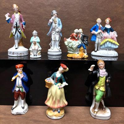 Occupied Japan Porcelain Figurines 