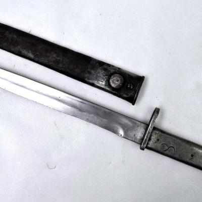 All-Metal Bayonet With Serial# 8239