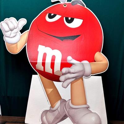 41" Red M&M Standees #3