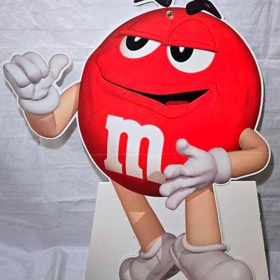 41" Red M&M Standee's #2
